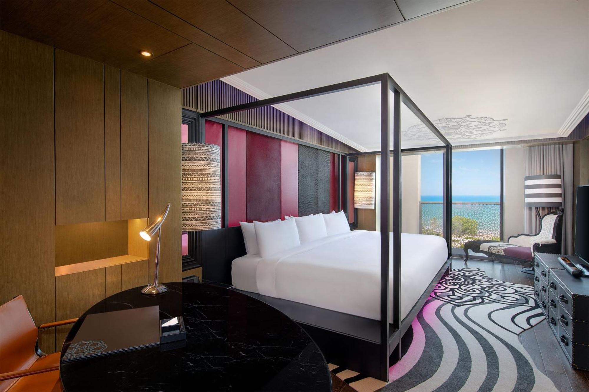 马斯喀特w酒店 外观 照片 A bedroom at W Bali